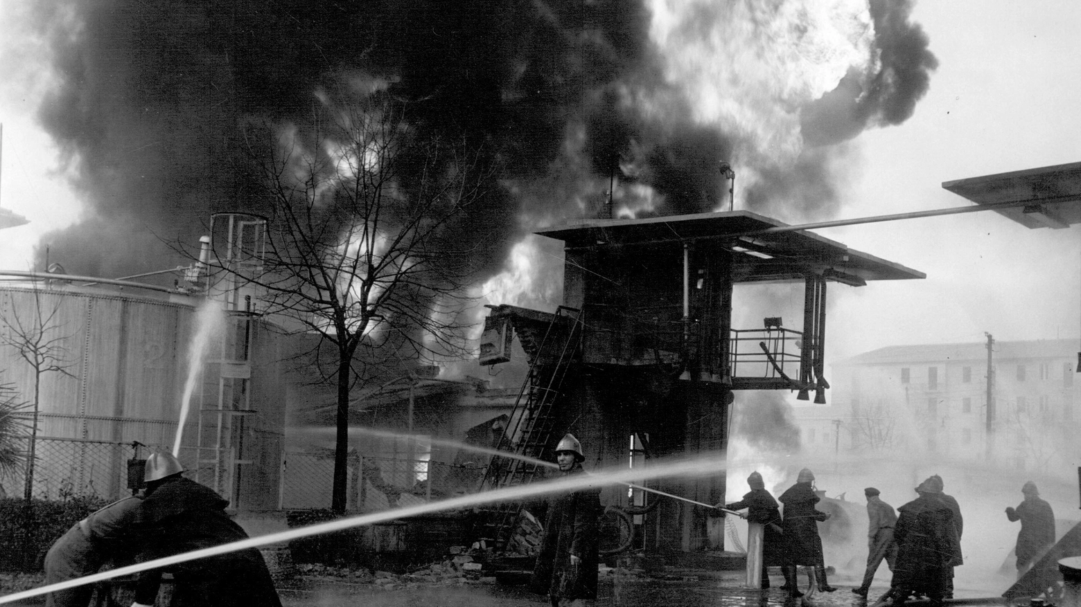L'incidente alla Cif Petroli del 1952, foto Archivio storico CGIL nazionale