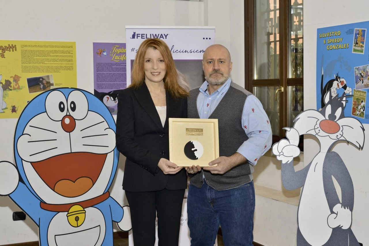 Premio 'Urban Cat' per Michela Vittorio Brambilla