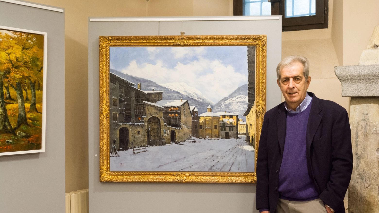 Oltre 40 quadri per celebrare i 50 anni di carriera dell'artista Riccardo Rinaldi