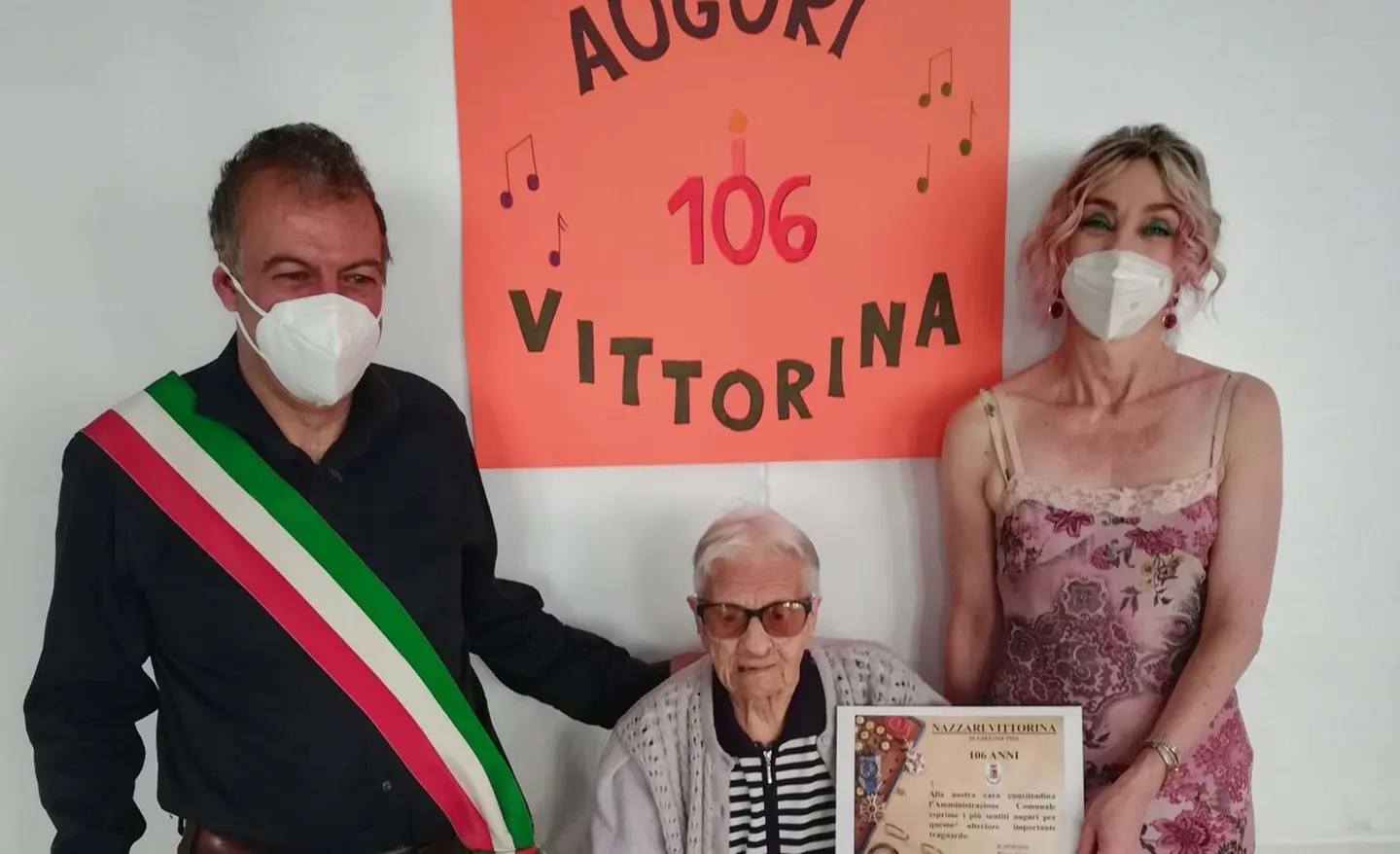 Tirano è una città di centenari, il record è di nonna Vittorina