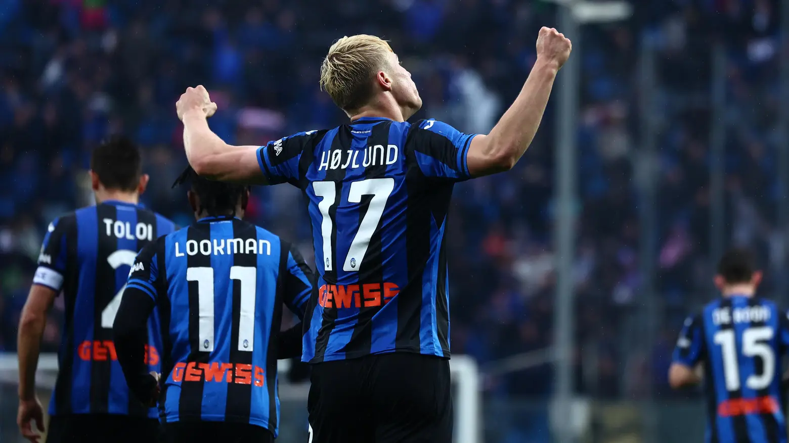 Rasmus Hojlund all’ottava rete stagionale
