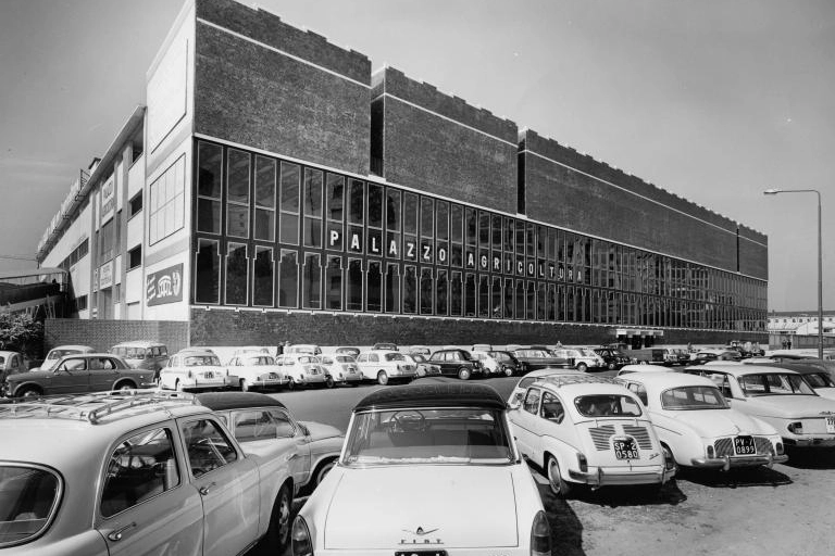 Il Padiglione Agricoltura negli anni 60 (Archivio Storico Gardella)