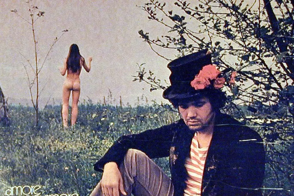 Una delle celebri copertine di Lucio Battisti