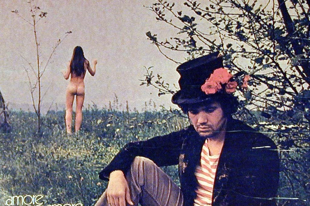 Una delle celebri copertine di Lucio Battisti