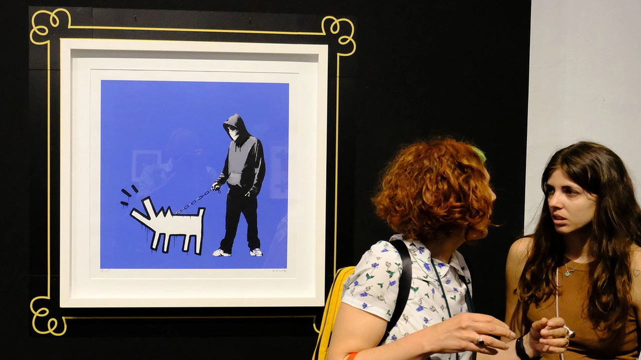 Monza “stregata” da Banksy, indiscusso re della street art