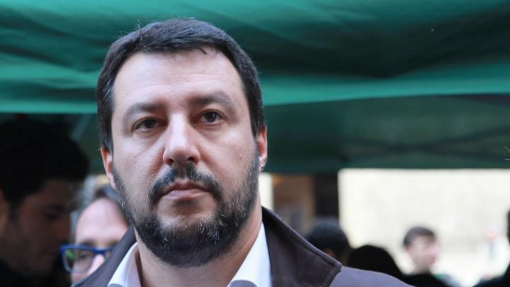 Il segretario federale della Lega Nord, Matteo Salvini (LaPresse)