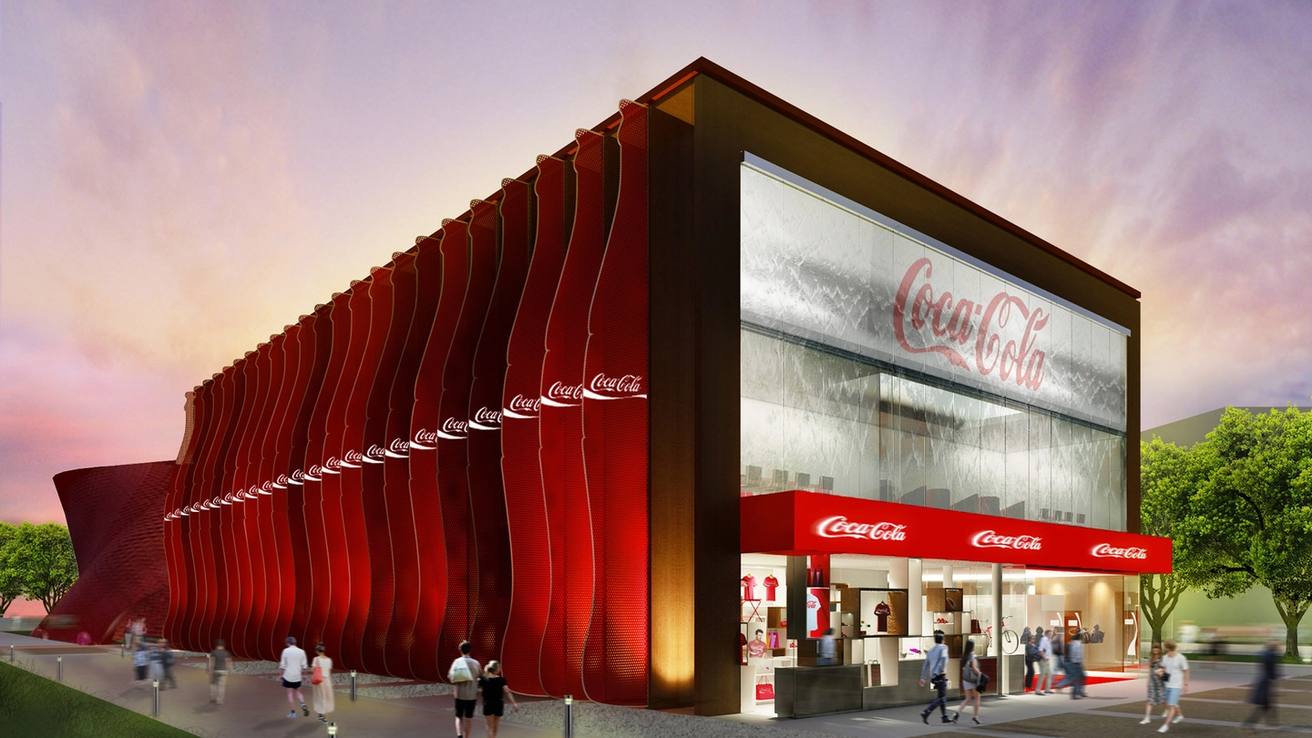 Il padiglione della Coca Cola a Expo