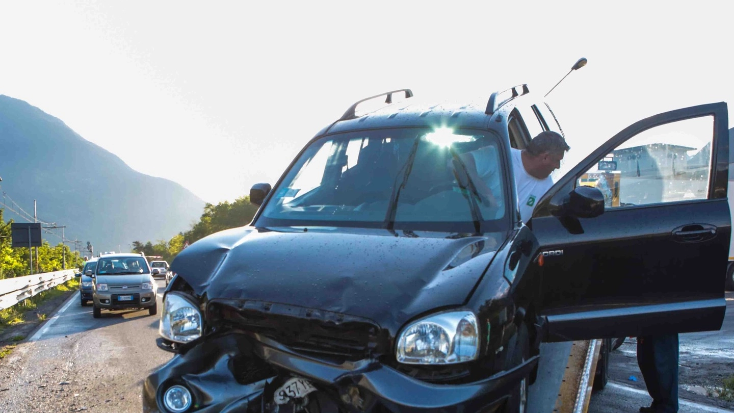 L'auto coinvolta nell'incidente (National Press)
