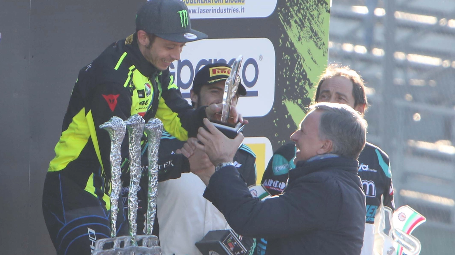 Valentino Rossi vince il Rally di Monza