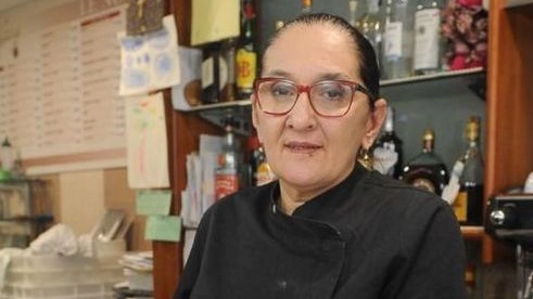La ristoratrice Giovanna Pedretti