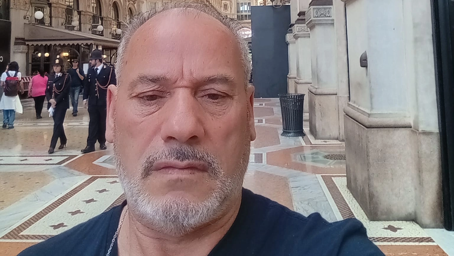 Salvatore Naccari, calabrese 60enne, paziente oncologico salvato dall'ospedale San Paolo di Milano