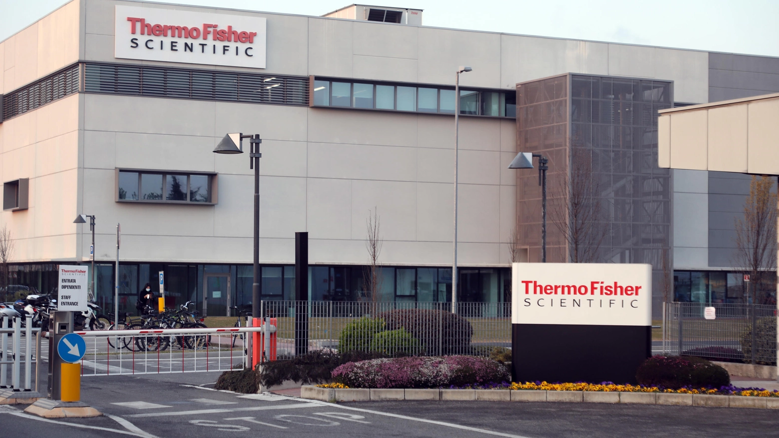 Lo stabilimento della Thermo Fisher Scientific