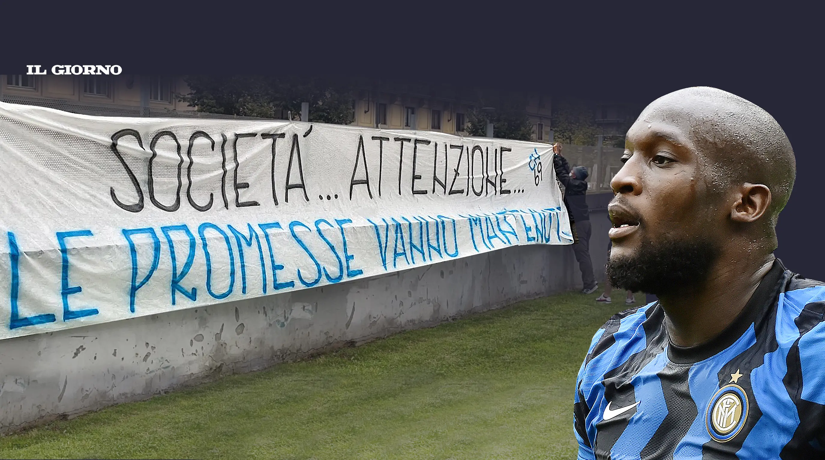 Inter, cessione Lukaku. Gli ultras avvisano la società: "Le promesse vanno mantenute"