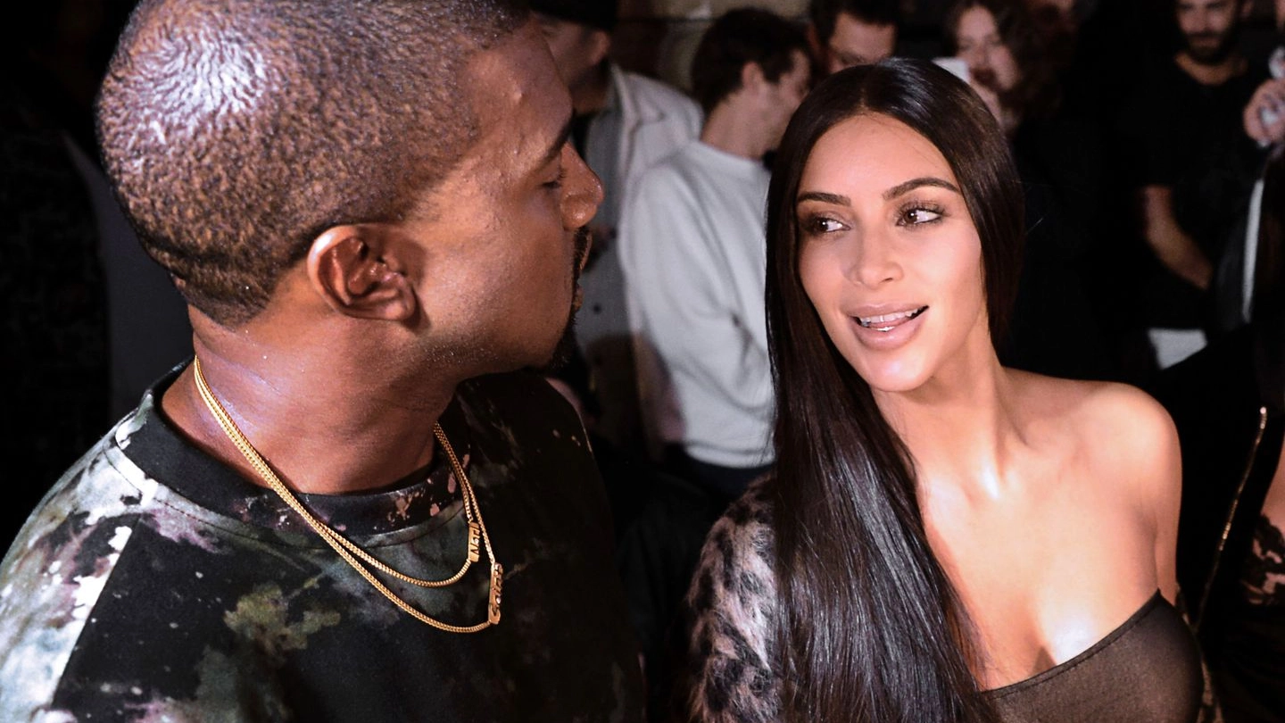 Kanye West e Kim Kardashian  
