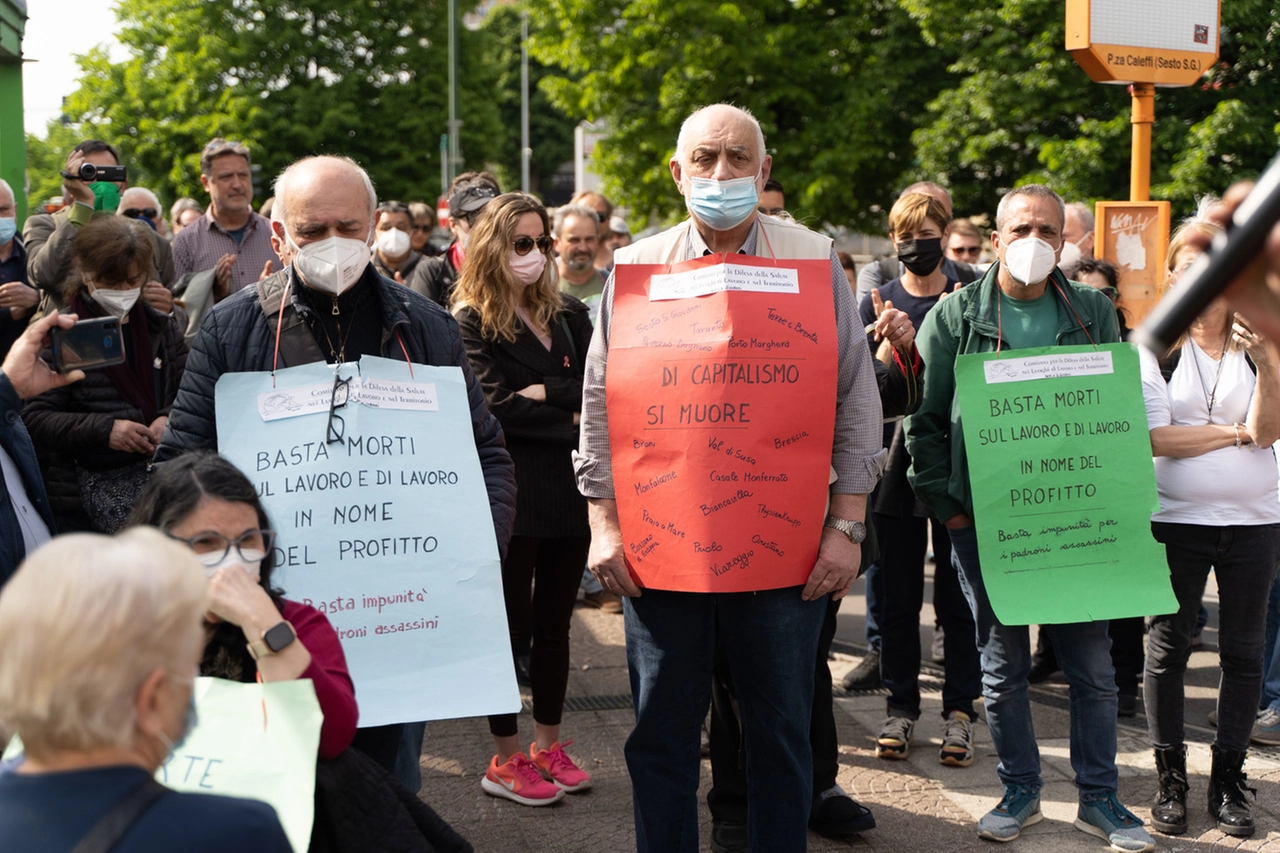 La manifestazione di Sesto
