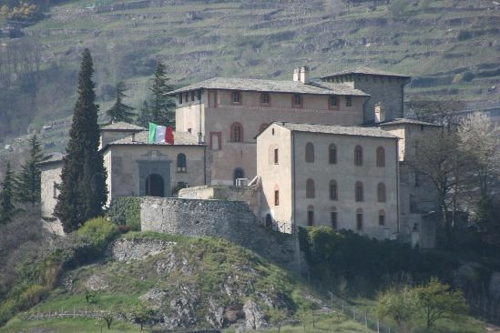 Il castel Masegra a Sondrio