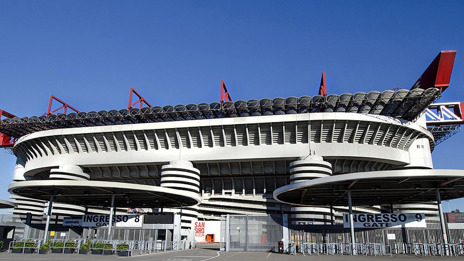 Lo Stadio Giuseppe Meazza a Milano (Ansa)