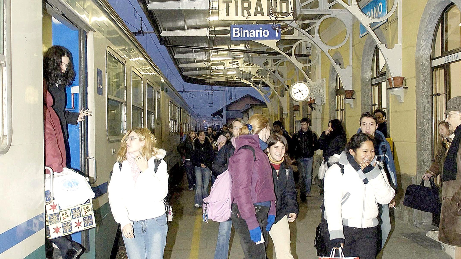 La stazione di Tirano