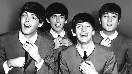 Un'immagine dei Beatles