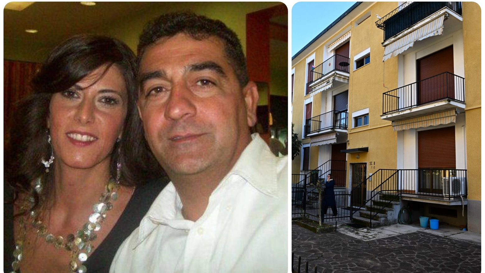 Vita di Bono e Luigi Buccino, a destra la casa dove abitavano a Corbetta Vita di Bono e Luigi Buccino, a destra la casa dove abitavano a Corbetta