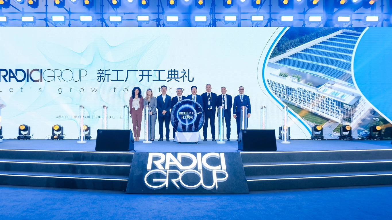 La presentazione del nuovo impianto della RadiciGroup a Suzhou La presentazione del nuovo impianto della RadiciGroup a Suzhou