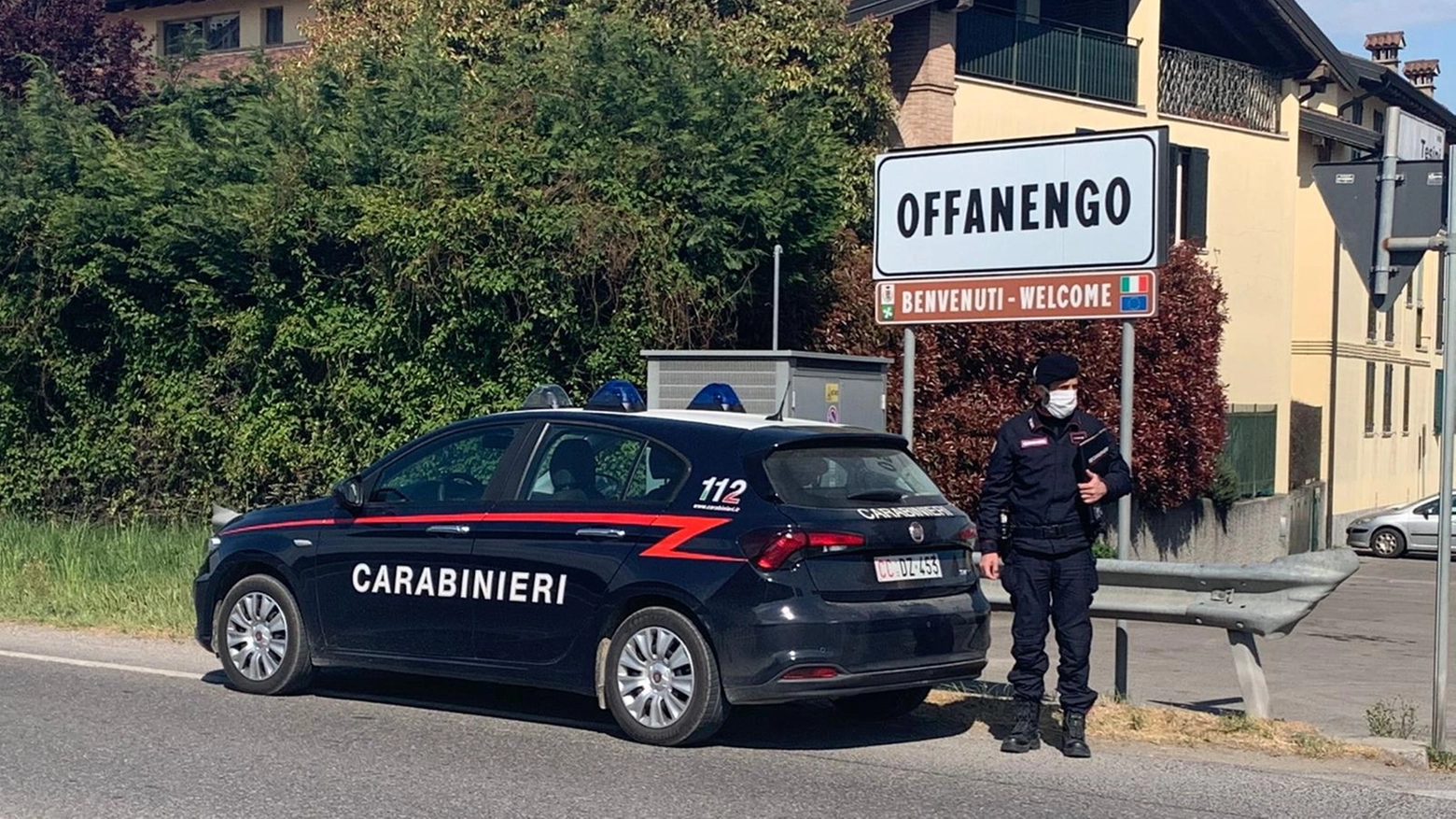 I carabinieri ad Offanengo