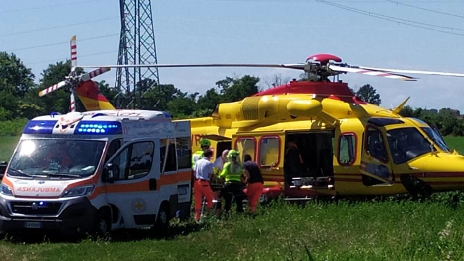 Sul posto è intervenuto l'elisoccorso (foto di repertorio)
