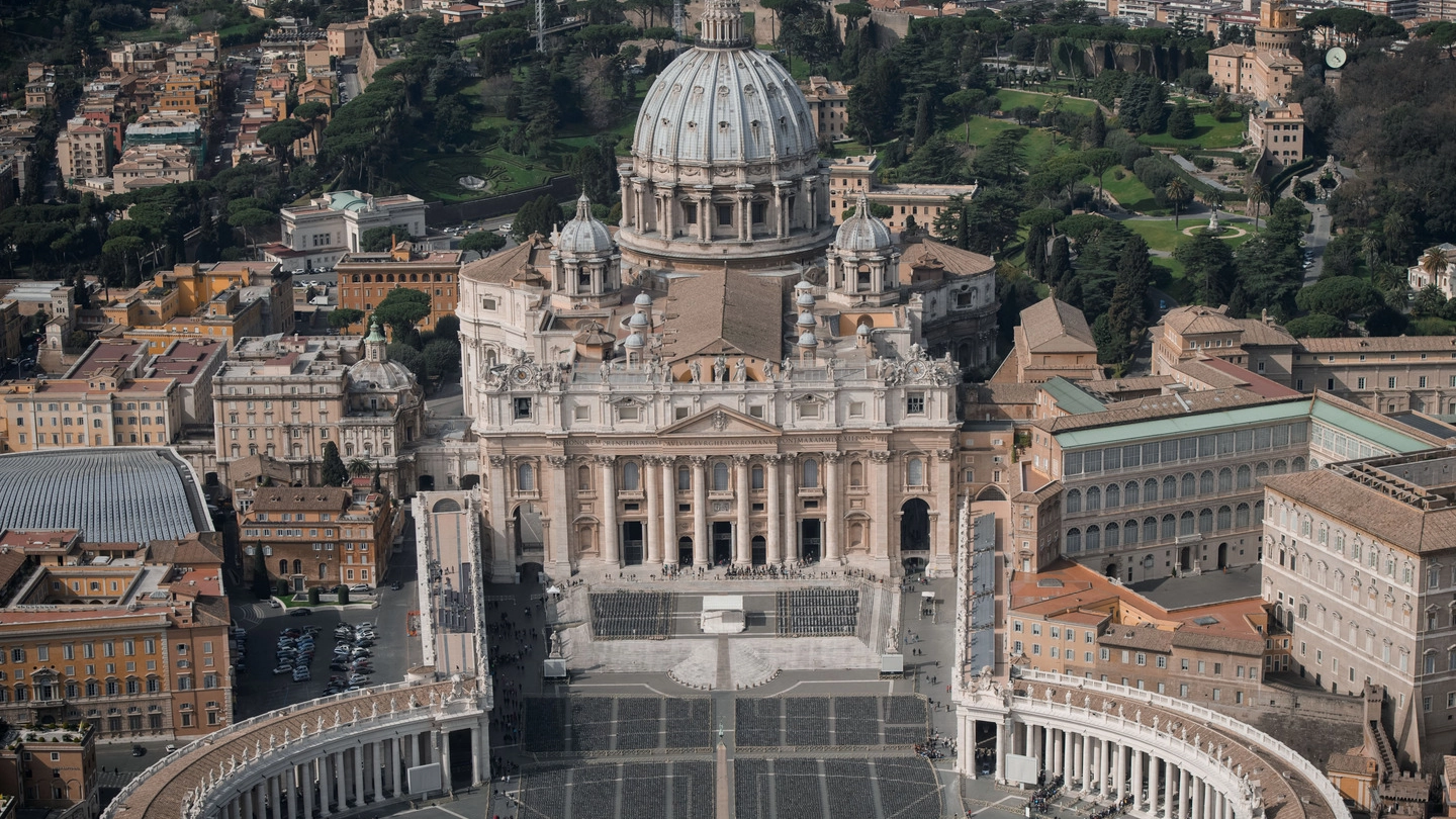 Uno scorcio del Vaticano 