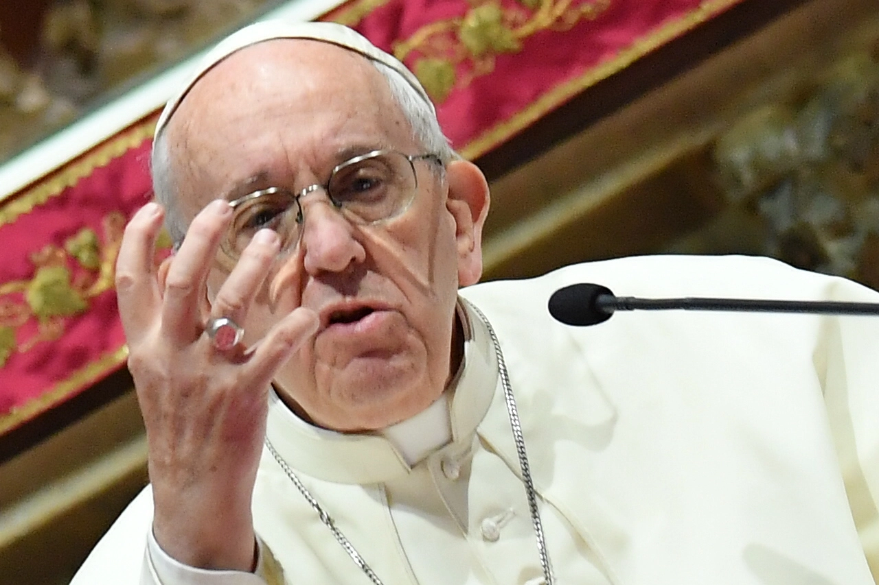 Papa Francesco in Duomo a Milano