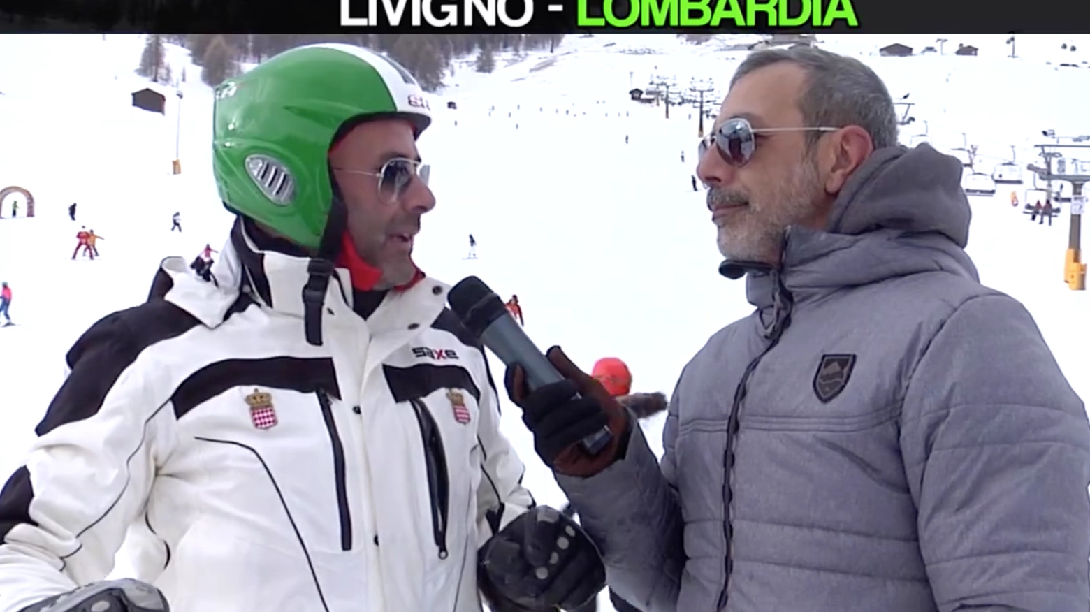 Le "interviste imbruttite" sulle piste da sci di Livigno