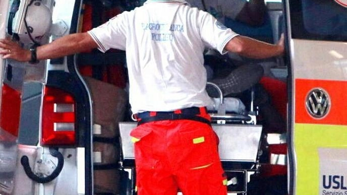 Operaio ferito da un’asse finita nel ventilatore Operaio ferito da un’asse finita nel ventilatore