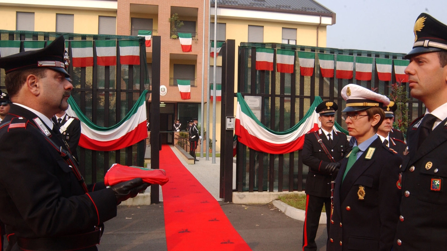 L’inaugurazione della caserma dei carabinieri di Concorezzo