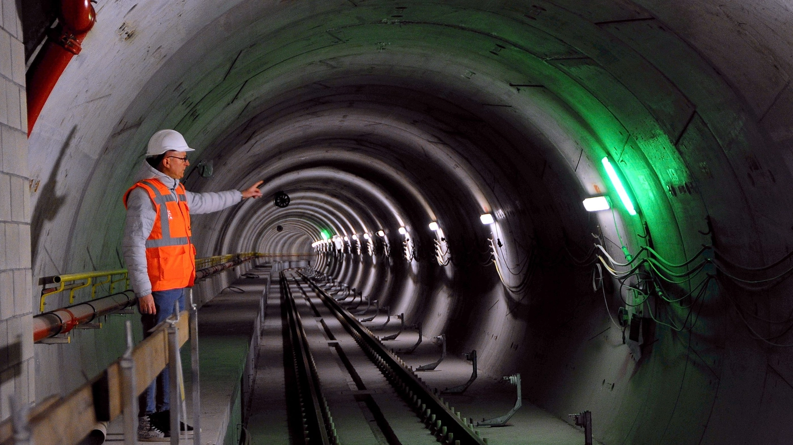 Il tunnel della M4 a Forlanini