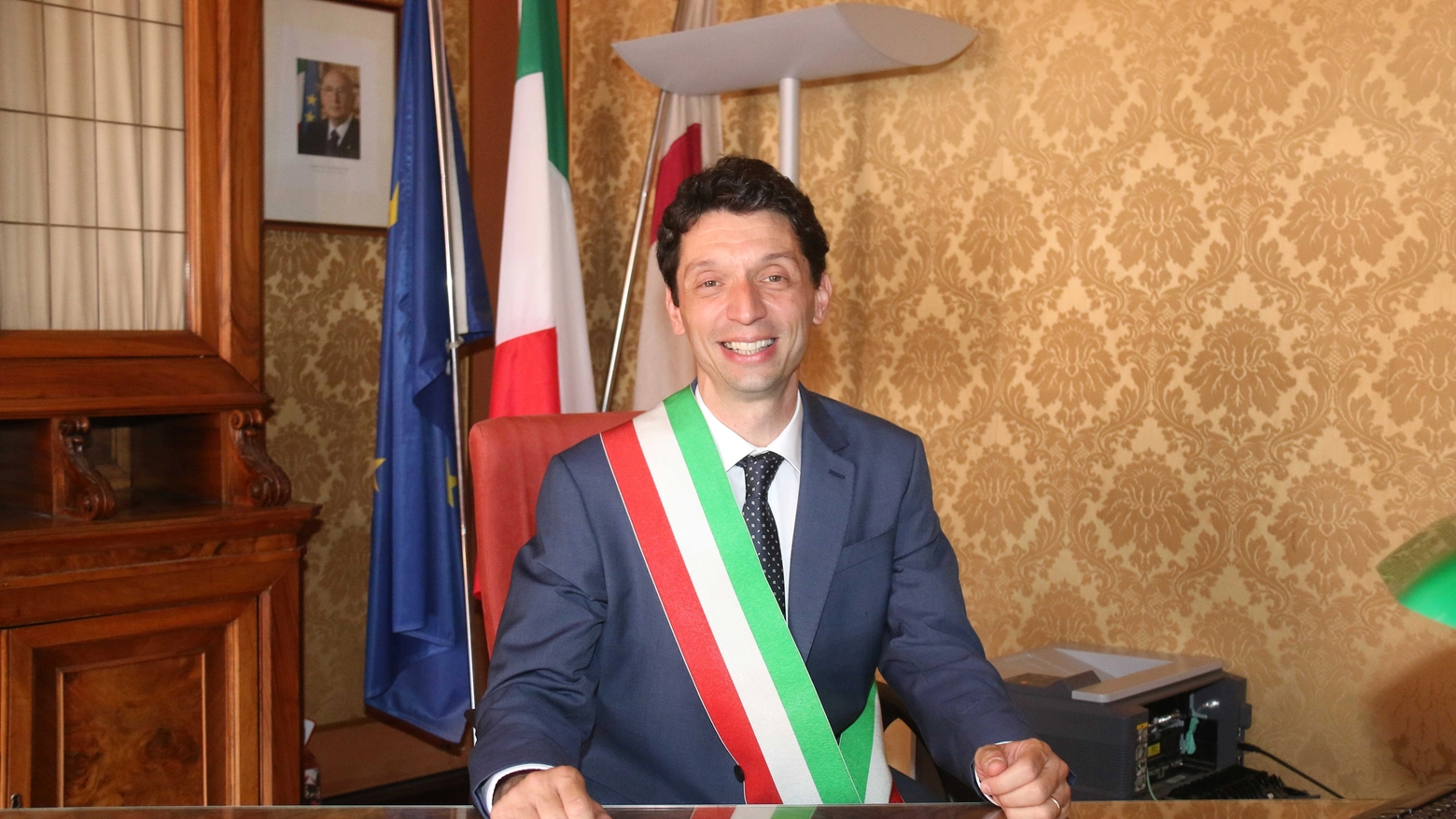 Il sindaco di Cremona, Gianluca Galimberti