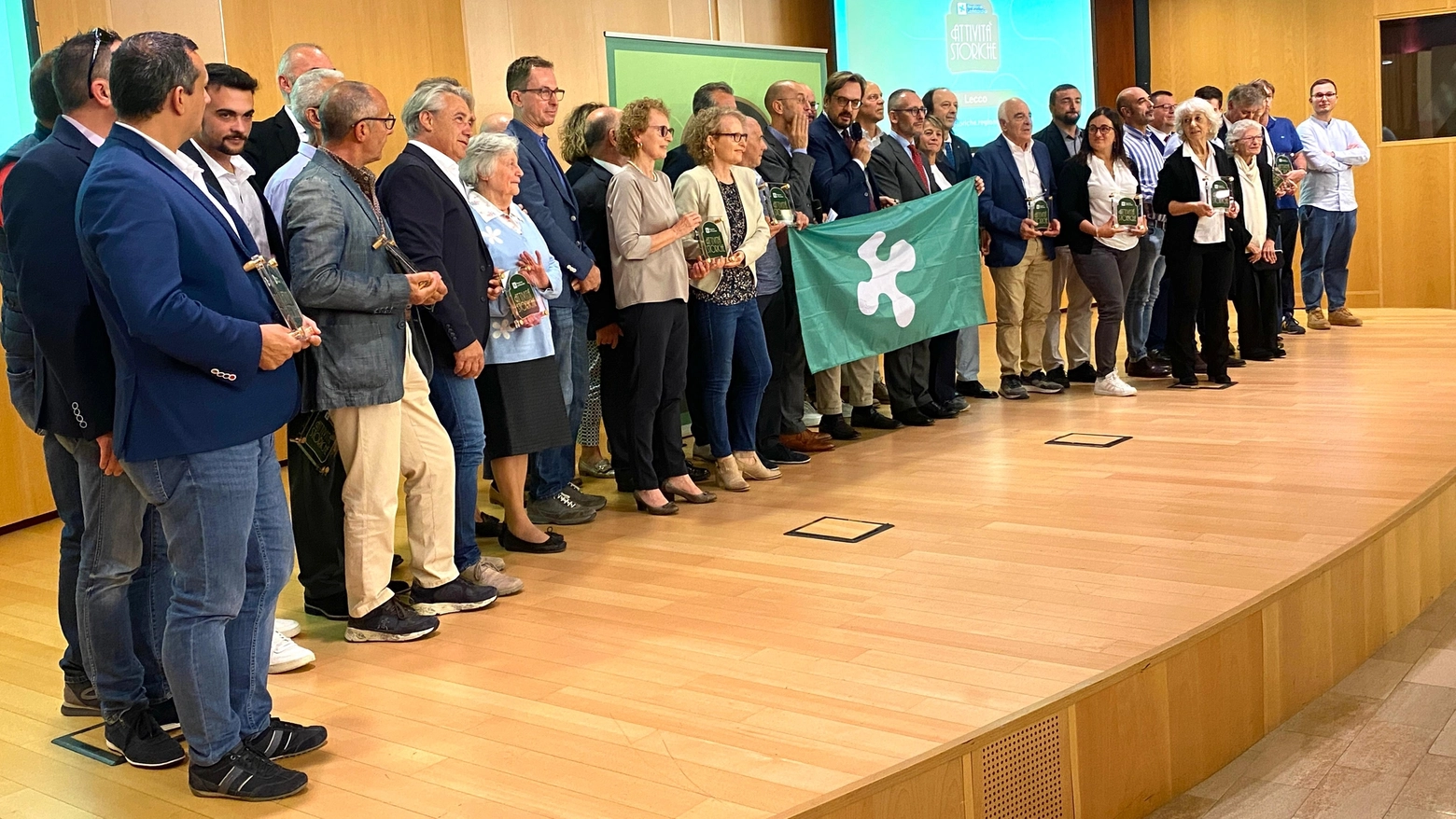 La premiazione nella sede della Camera di Commercio