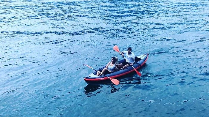 Wanda Nara e Mauro Icardi sul lago di Como 