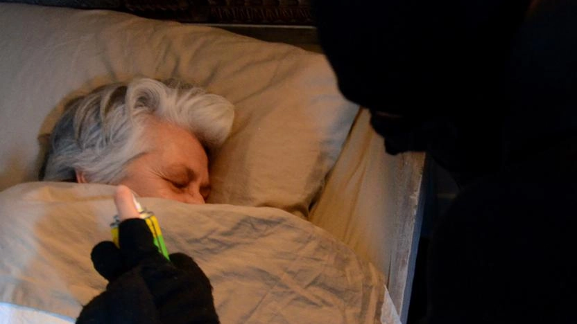 A tu per tu col ladro di notte  Pensionata derubata  e svegliata di soprassalto