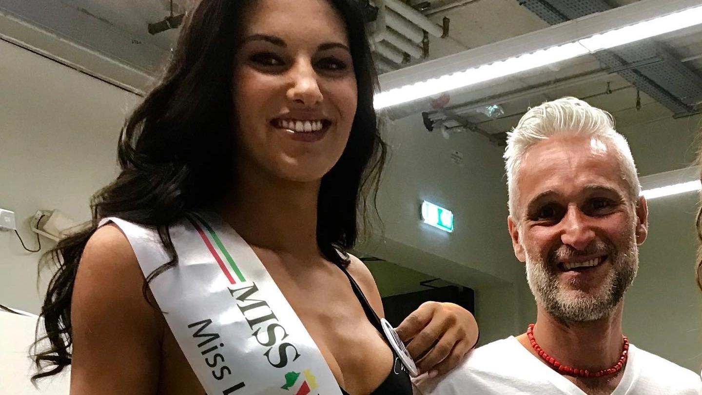 Pietro di Altremode parrucchieri con Miss Italia 2019