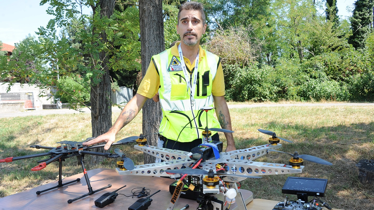 Un drone per la sorveglianza del territorio