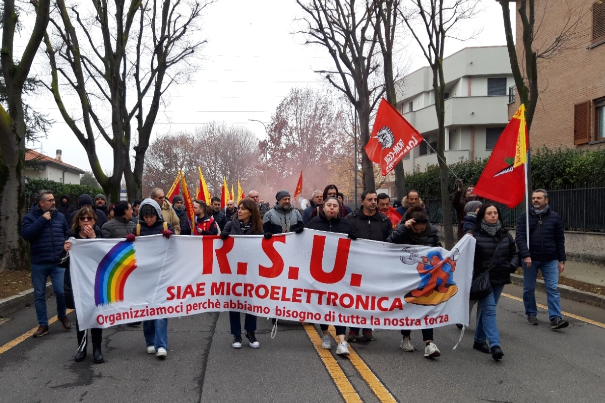 Uno scatto dalla manifestazione
