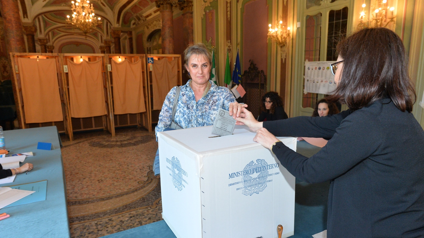 Voto per le elezioni europee a Varese
