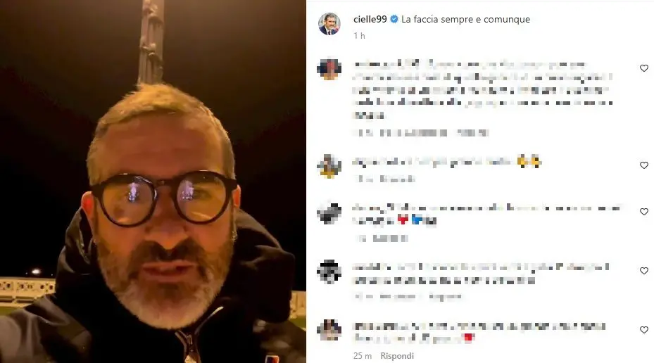 Cristiano Lucarelli difende il figlio Mattia: "Ho letto le carte, è innocente"