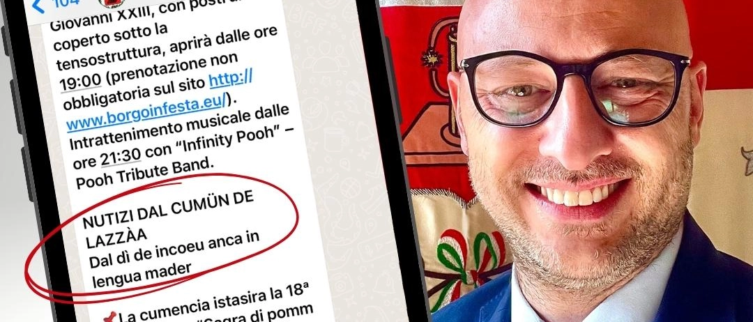 Oltre al testo in italiano ci sarà anche la versione in “lingua madre”, come preferisce chiamarla il sindaco Andrea Monti, della Lega