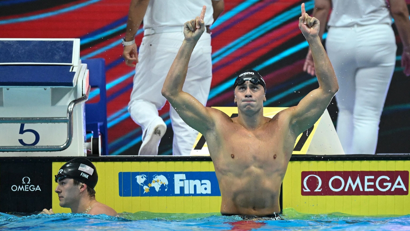 E' il primo italiano ad essersi laureato campione iridato della specialità. La gioia del nuotatore 22enne: "Un'emozione allucinante"