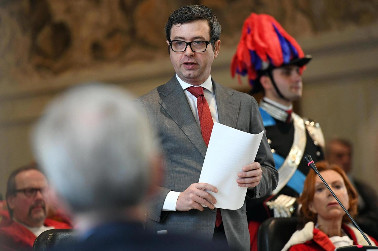 Andrea Orlando, ministro della Giustizia, a Milano