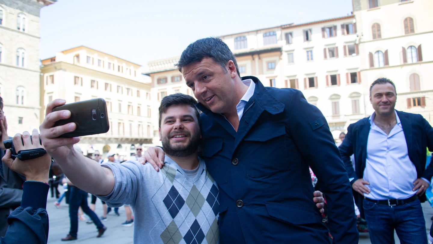 Matteo Renzi a Firenze (Imagoeconomica)
