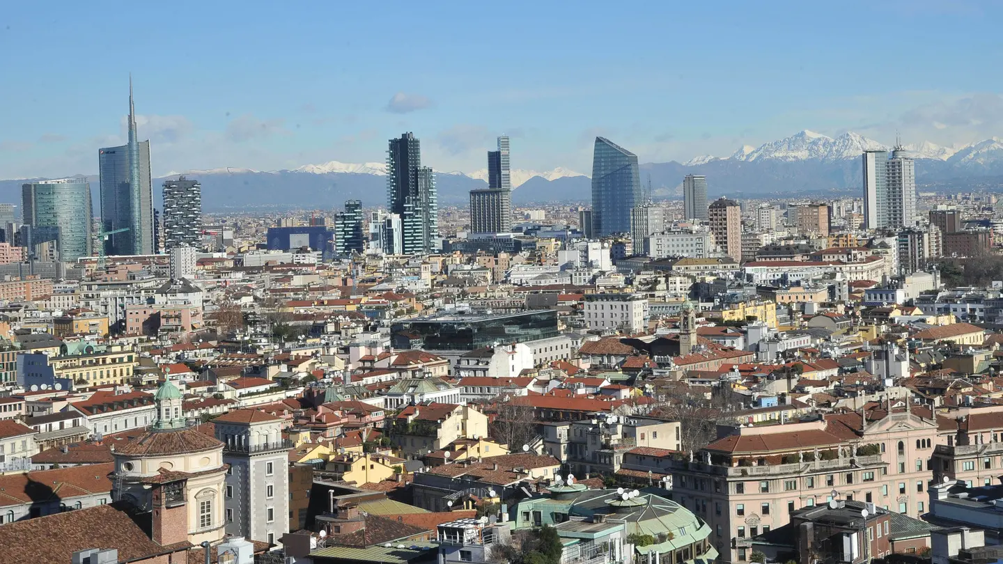 Milano vista dall'alto
