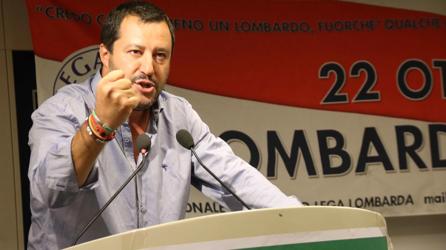 Matteo Salvini a Bormio