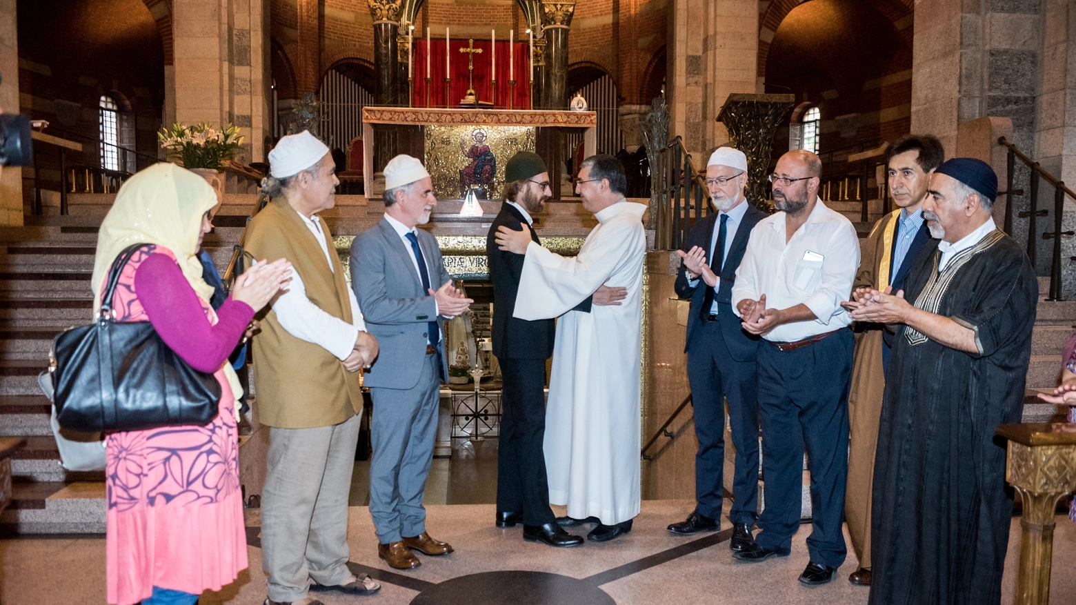 Messa cattolici e islamici a Milano