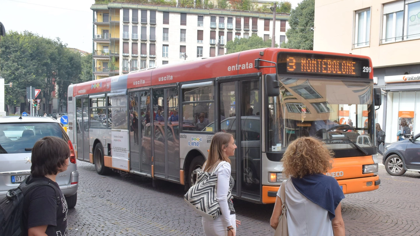 Autobus in corso Cavour